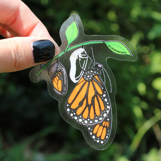 Emerging Monarch Sticker
