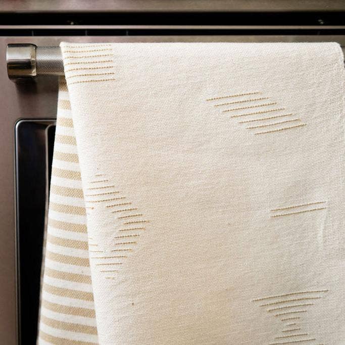Sacred Lines Handwoven - Cotton Hand & Tea Towel