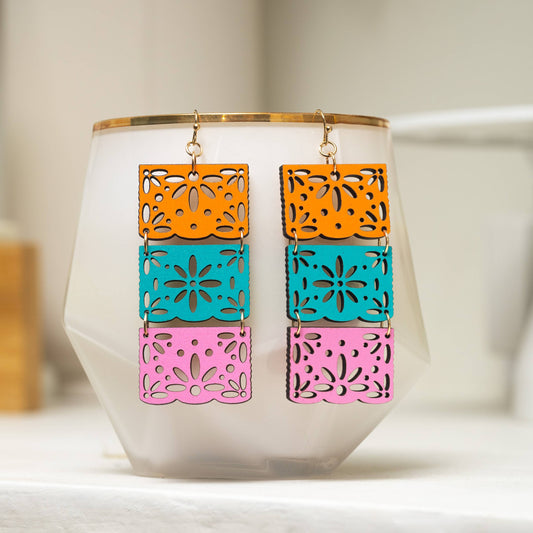 Papel Picado Earrings