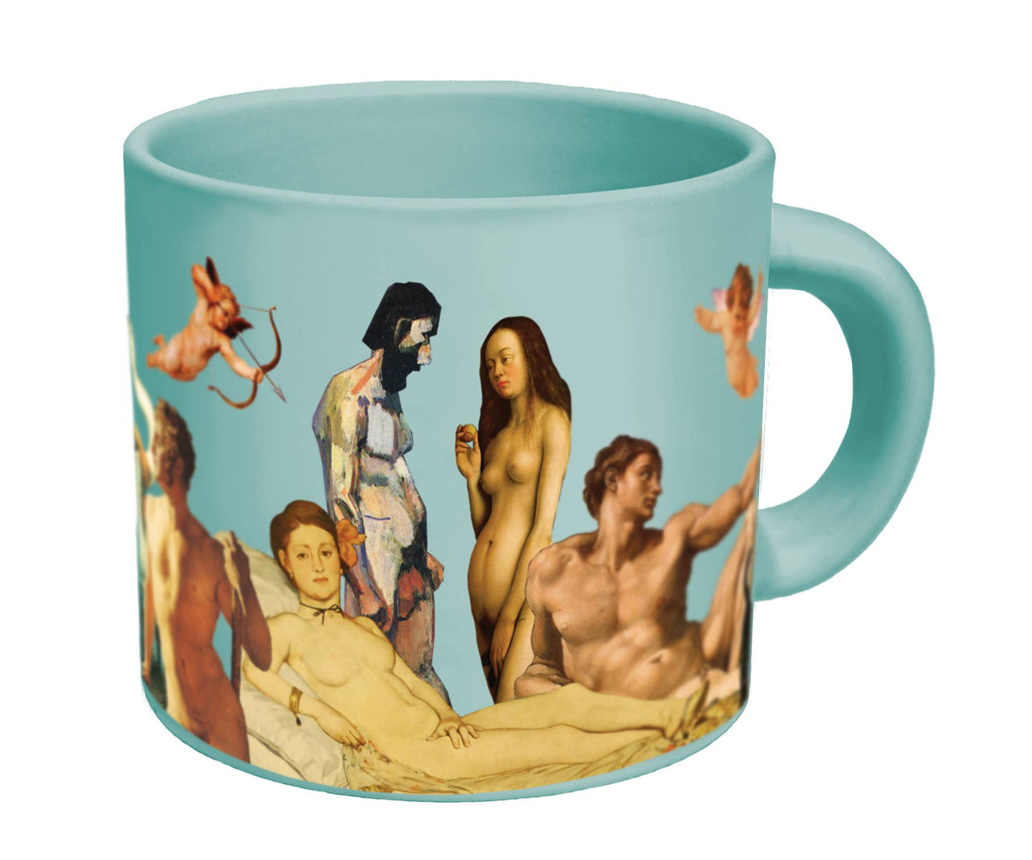 Great Nudes of Art Heat-Changing Coffee Mug