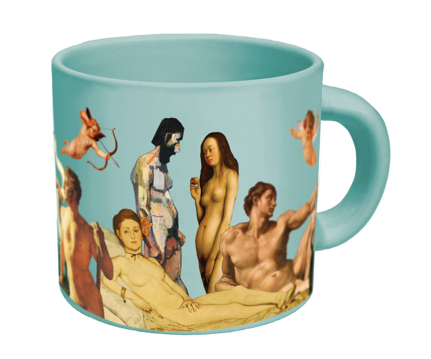 Great Nudes of Art Heat-Changing Mug