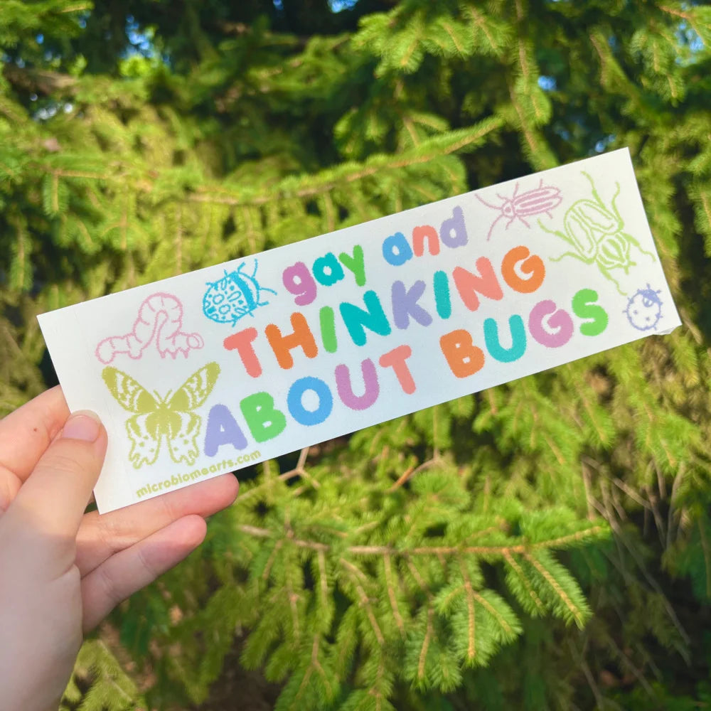 Gay Bugs Bumper Sticker