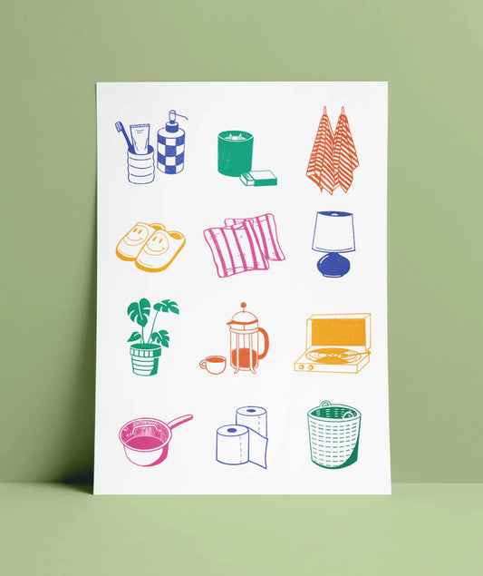 Home Essentials Print
