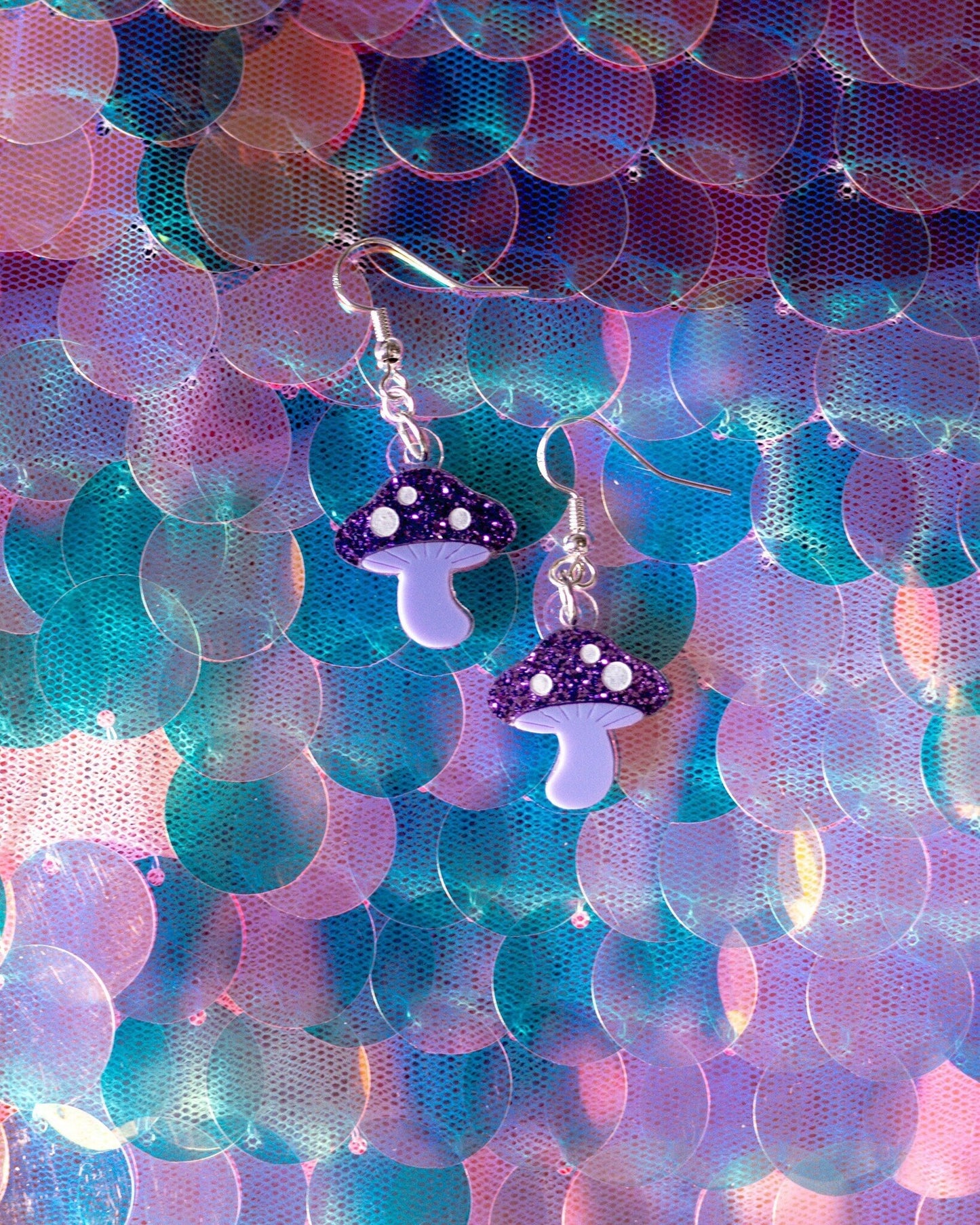 Magical Forest Mushroom Earrings