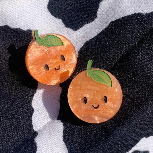 Tangerine Studs