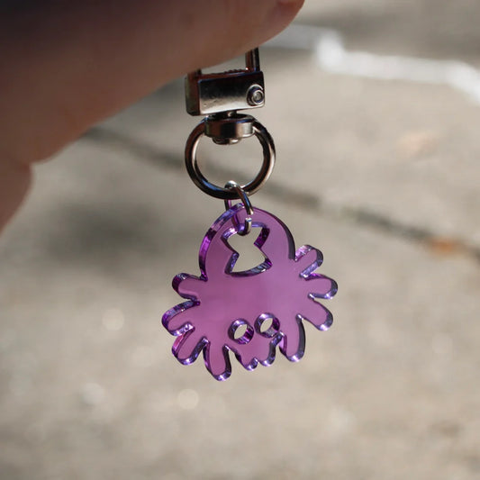 Mini Acrylic Spider Charm