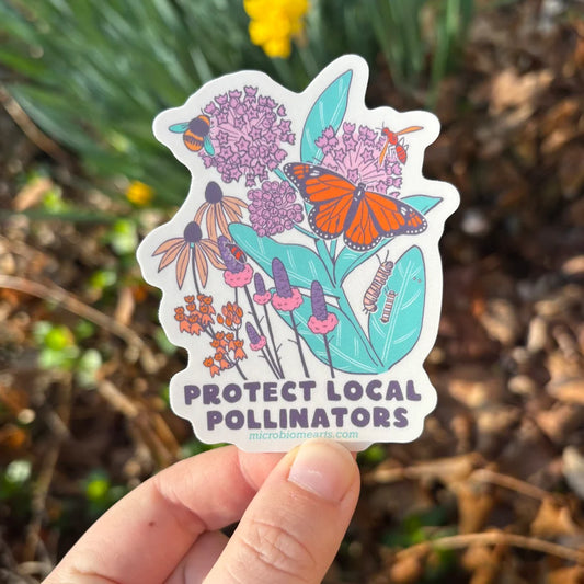 Protect Local Pollinators Sticker
