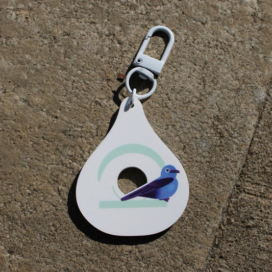Purple Martin Birdhouse Acrylic Charm