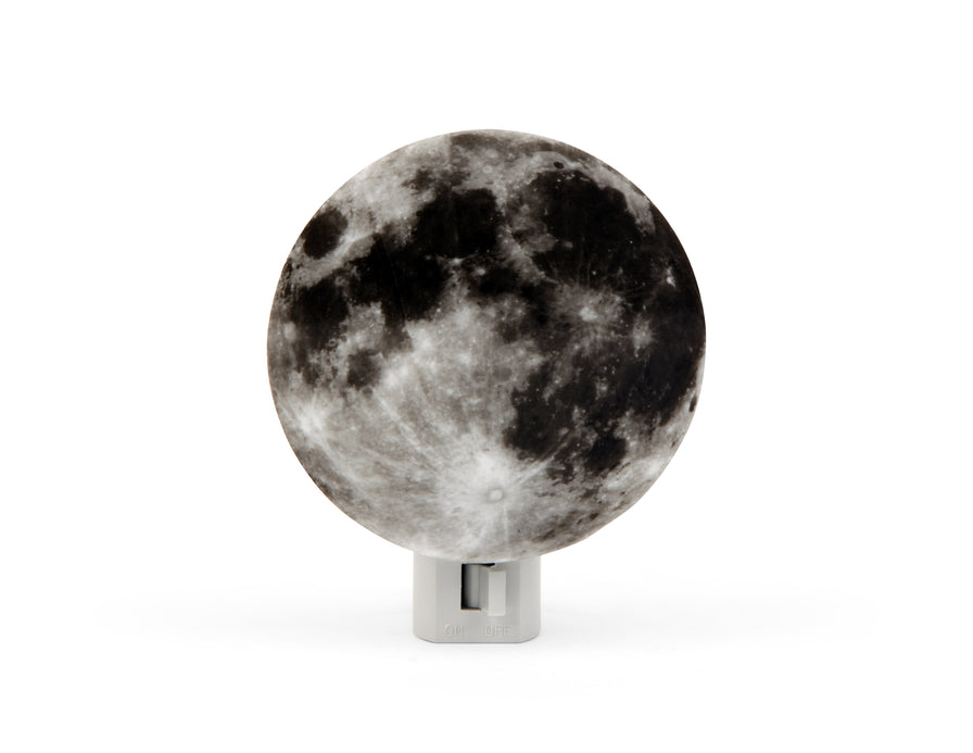 Photo of the Moon Night Light, on a white background.