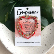 Load image into Gallery viewer, Image of the Cause Connection Bracelet, in the Empower theme.
