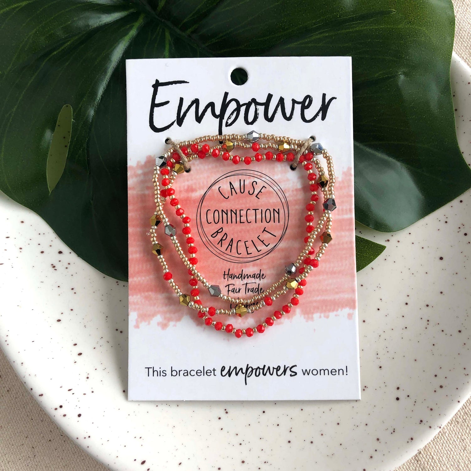 Image of the Cause Connection Bracelet, in the Empower theme.