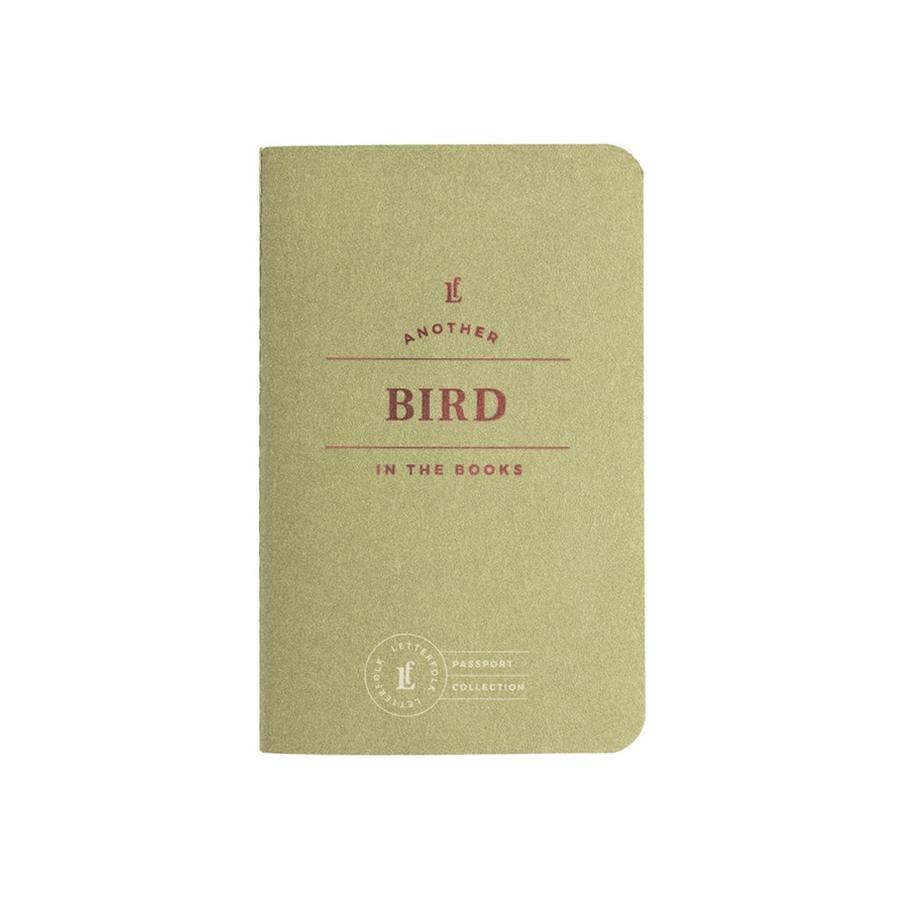 Image of the Bird themed pocked Passport Journal.