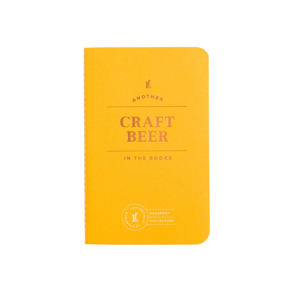 Passport Journal with a Craft Beer theme.