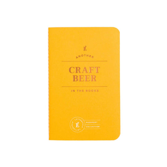 Passport Journal with a Craft Beer theme.