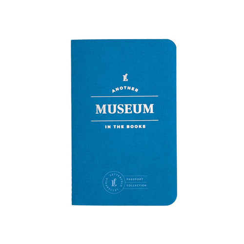 Image of the cover of the Museum themed pocket journal.