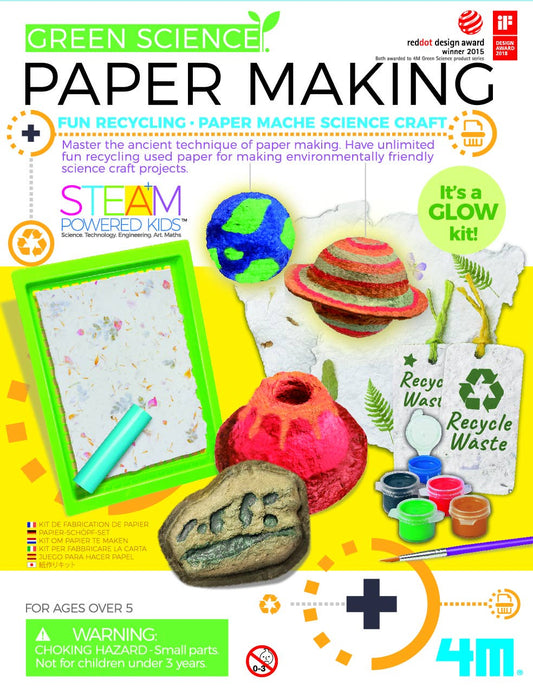 Paper Making Kit with Glow Paint