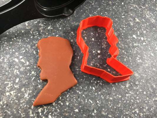 Lincoln Silhouette Cookie Cutter - 4 inch