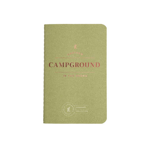 Cover of Campground passport journal.