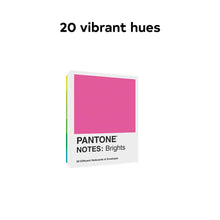 Load image into Gallery viewer, “20 vibrant hues” above image of Pantone Notes box.
