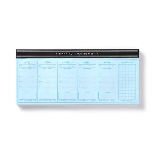 Stock image of the “Planning Is For The Week” Weekly Planner.