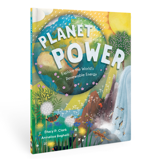 “Plant Power: Explore the World’s Renewable Energy” book cover.