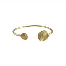 Load image into Gallery viewer, Image of the gold Solaris Cuff, on a white background.
