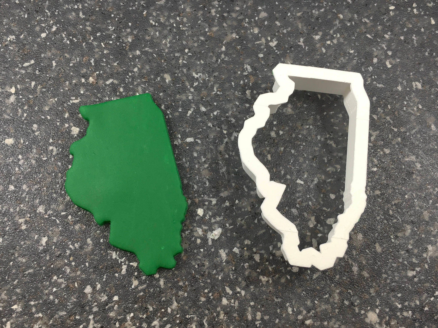 Illinois Shape Cookie Cutter - 3 inch