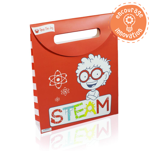 Product photo of the “STEAM Activity Bag: Encourage Innovation”.