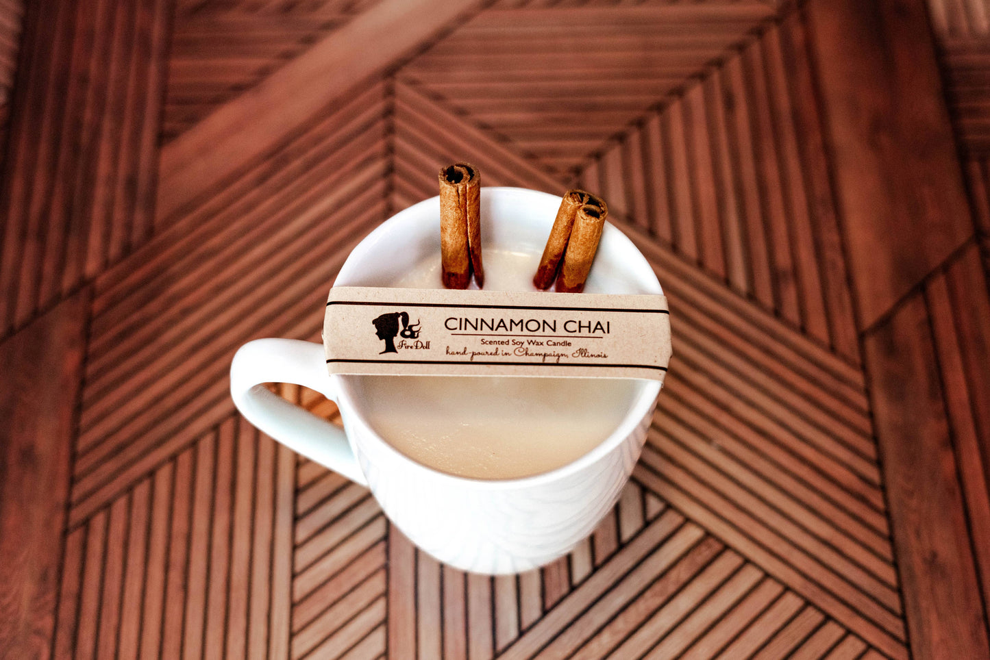 Cinnamon Chai Mug Candle (10oz)
