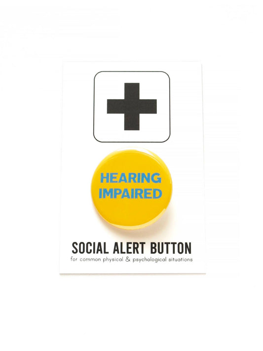 HEARING IMPAIRED Pinback Button