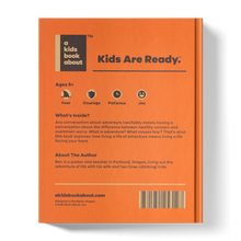 Load image into Gallery viewer, Back cover of “A Kids Book About Adventure”

