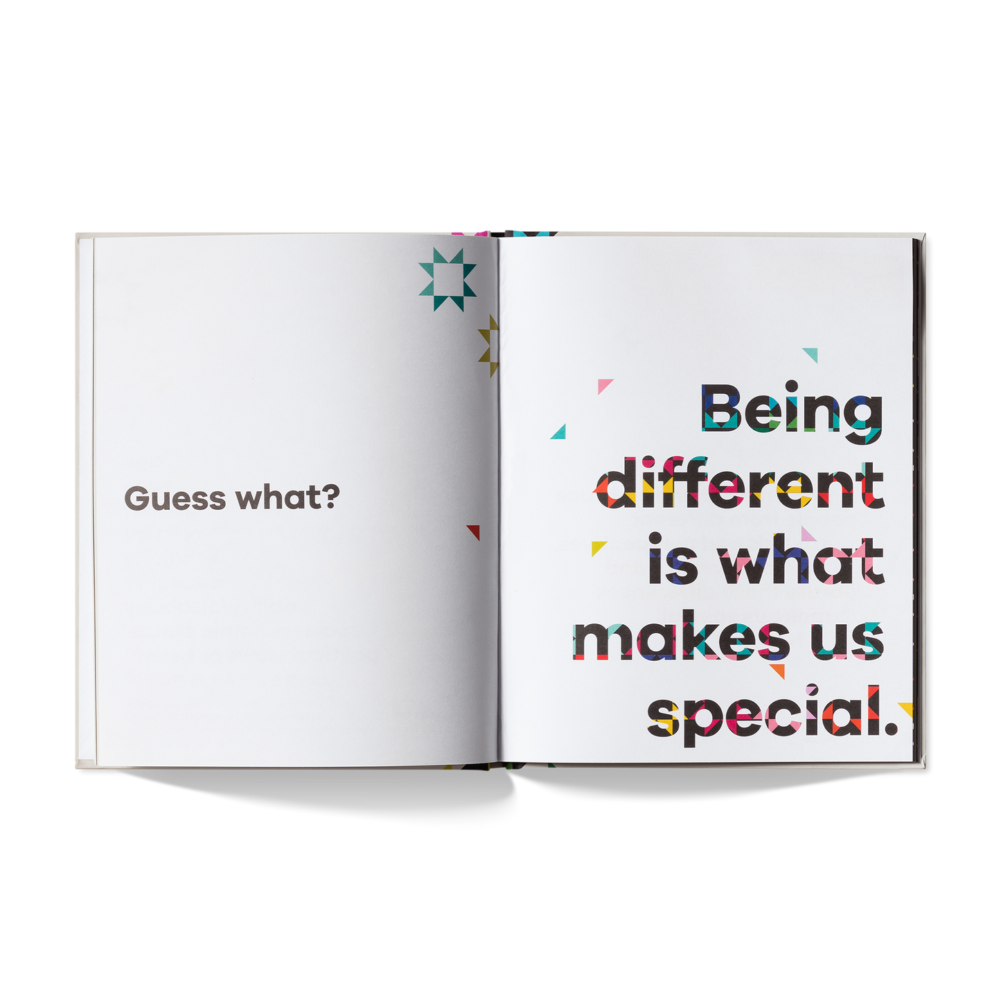 Sample spread of “A Kids Book About Diversity”