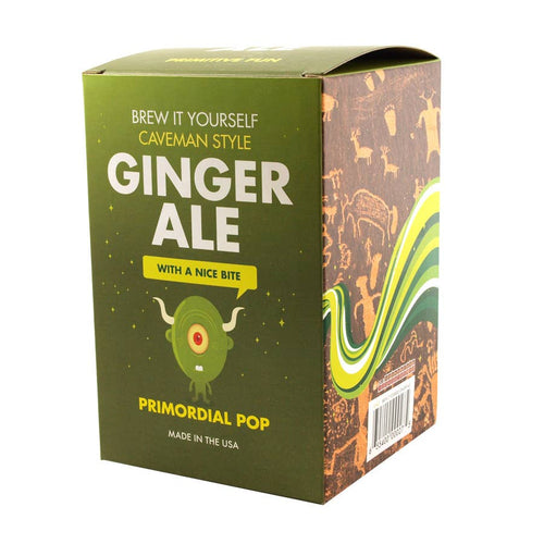 Product photo of the Brew It Yourself Ginger Ale box.