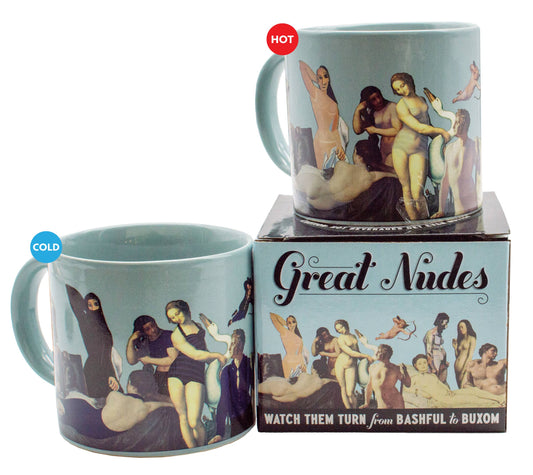 Great Nudes of Art Heat-Changing Mug