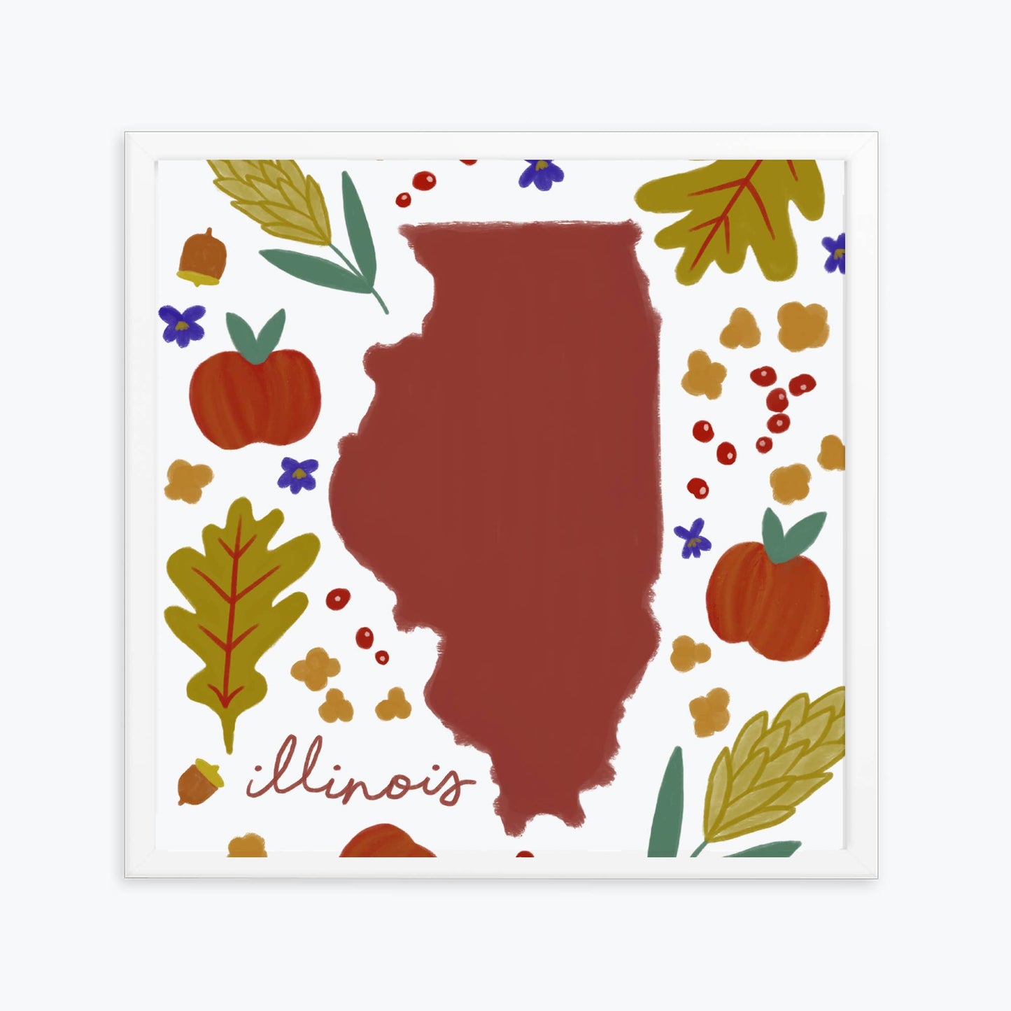 Illinois Fresh State - Art Print