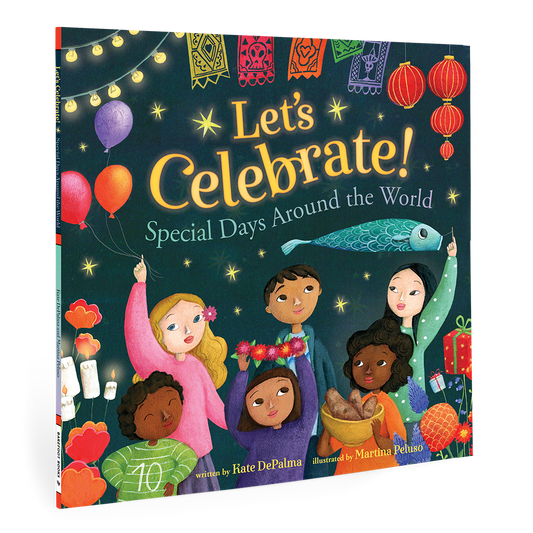 Photo of the cover of “Let’s Celebrate: Special Days Around the World”.