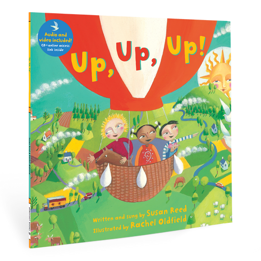 Cover image for “Up, Up, Up!” Kids book.