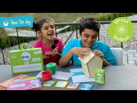 Commercial video for The Kindness Missions Box.