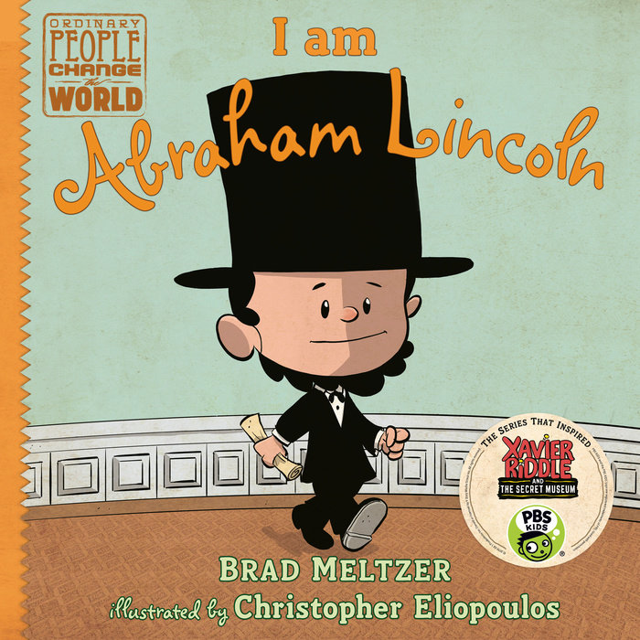 Cover of “I Am Abraham Lincoln” family book.