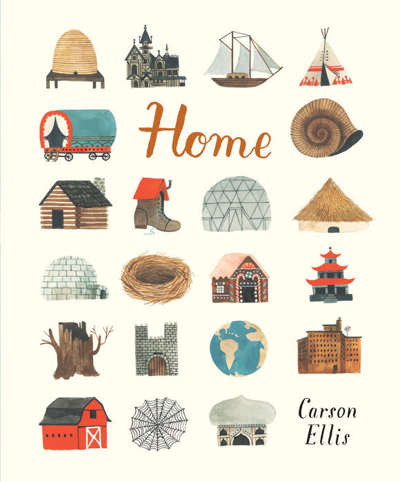 Image of the cover of “Home” by Carson Ellis.