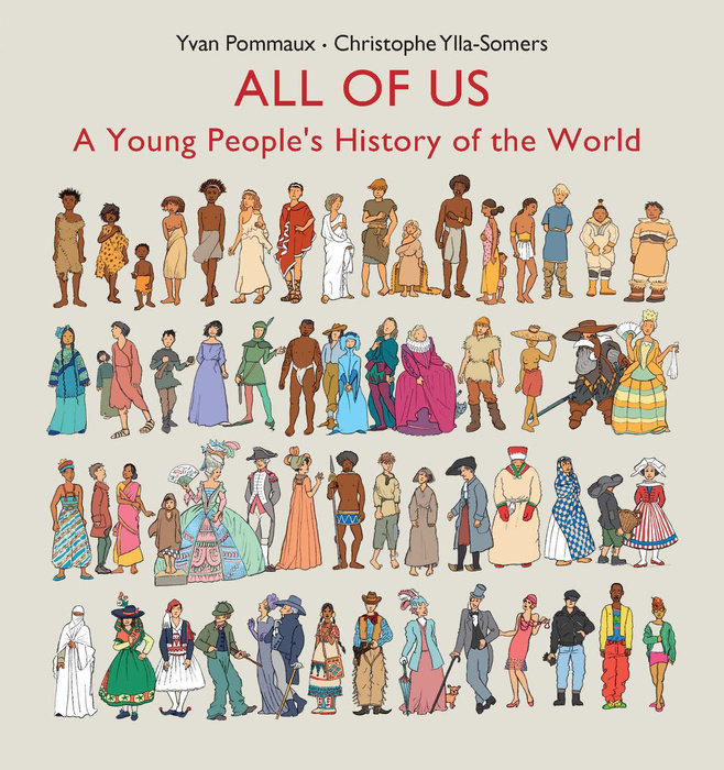 Cover photo for “All of Us: A Young People’s History of the World”.