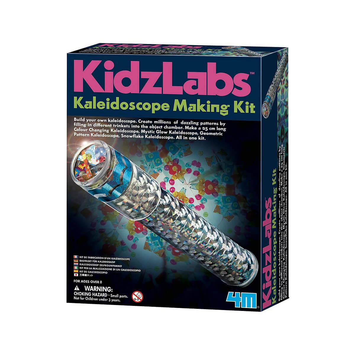 Picture of the KidzLabs Kaleidoscope Making Kit.