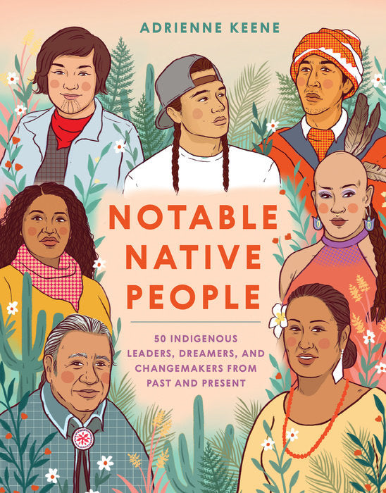 The cover of the book “Notable Native People”.