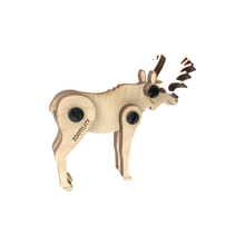 Load image into Gallery viewer, Photo of the “Moose” Animal DIY Kit, fully built.
