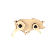 Load image into Gallery viewer, Photo of the “Pig” Animal DIY Kit, fully built.
