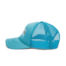 Load image into Gallery viewer, Trucker Hat side view.
