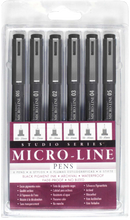 Load image into Gallery viewer, Photo of the Studio Series Microline Pen Set in its retail packaging.
