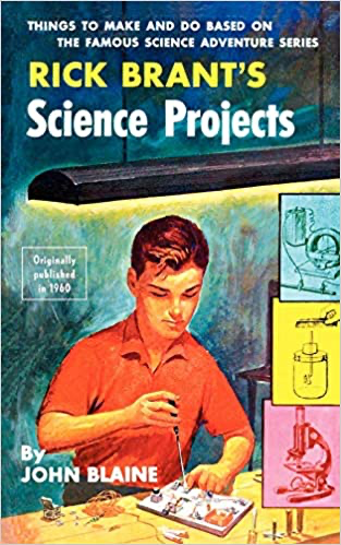 The cover photo for “Rick Brant’s Science Projects”.