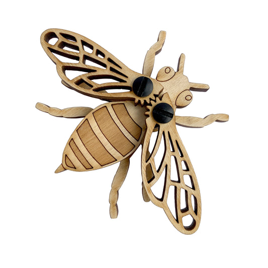 Photo of the “Bee” Insect DIY Kit, fully built.