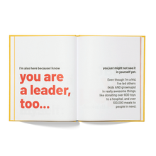 Load image into Gallery viewer, Sample spread pages from “A Kids Book About Leadership”
